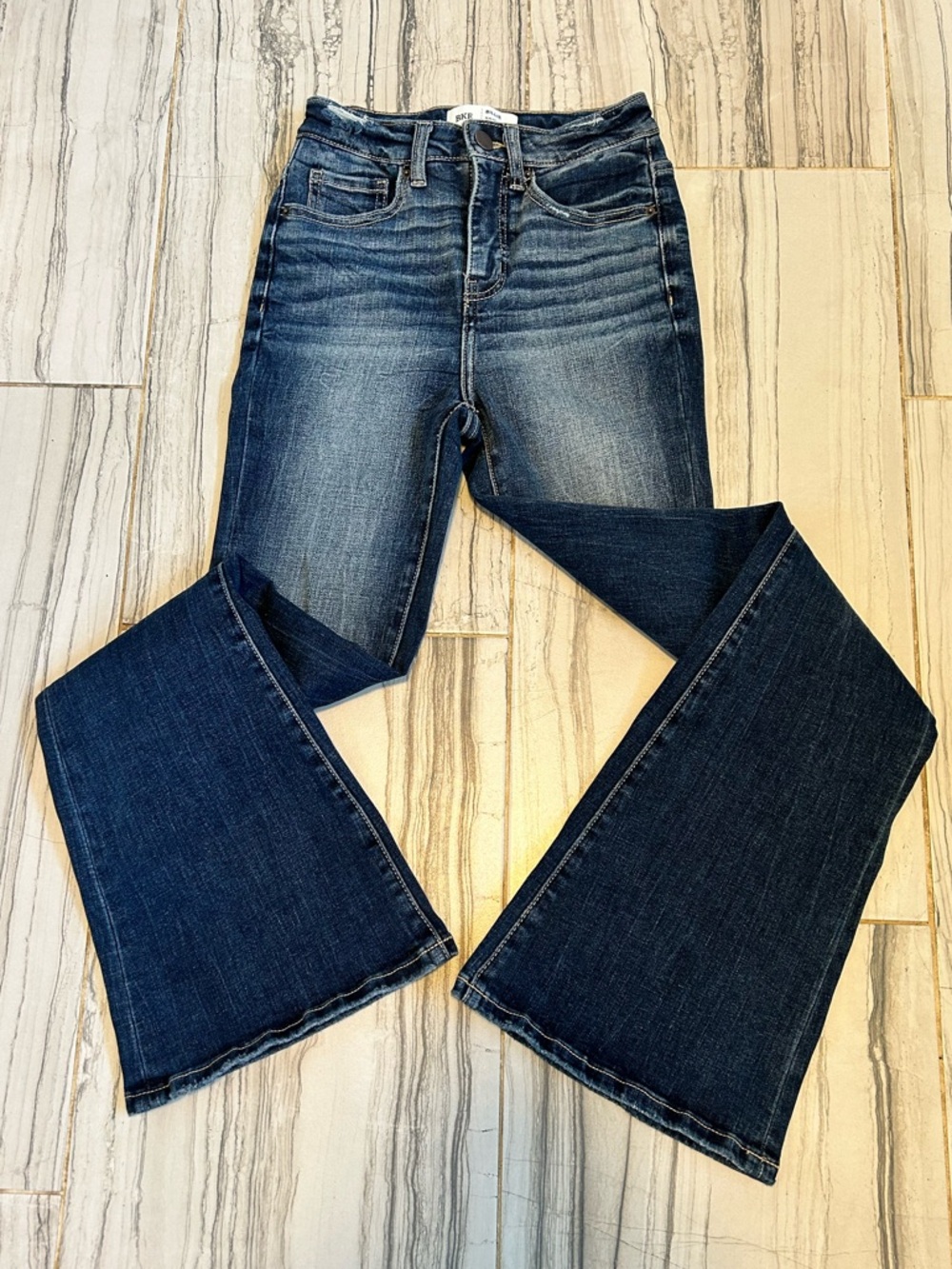 Like New BKE Billie High Rise Stretch Flare Jeans - Picture 11 of 16